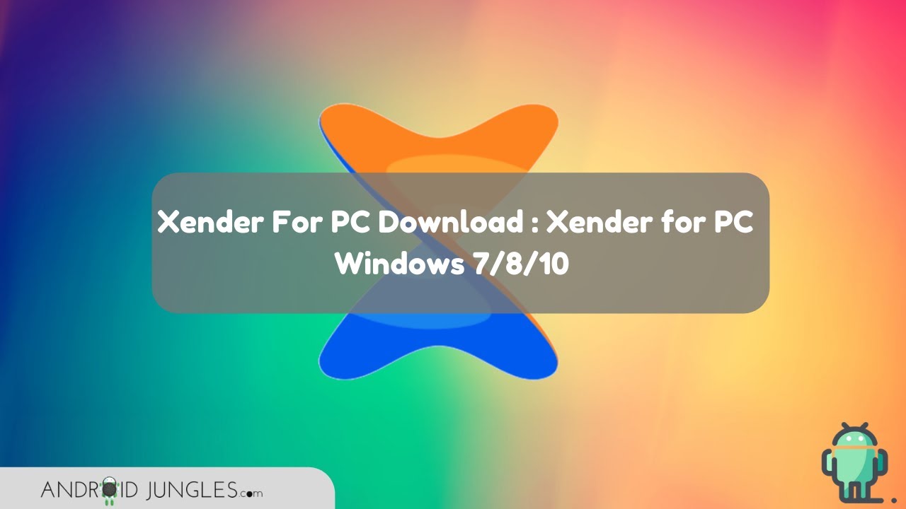 download xender for laptop version